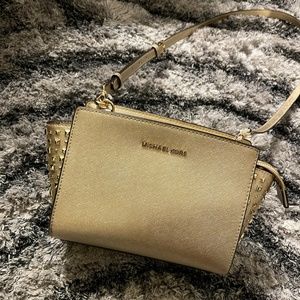 MICHAEL Michael Kors Special Edition Gold Crossbody Bag